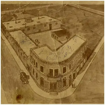 מבנה היקב, רוממה ירושלים, 1925